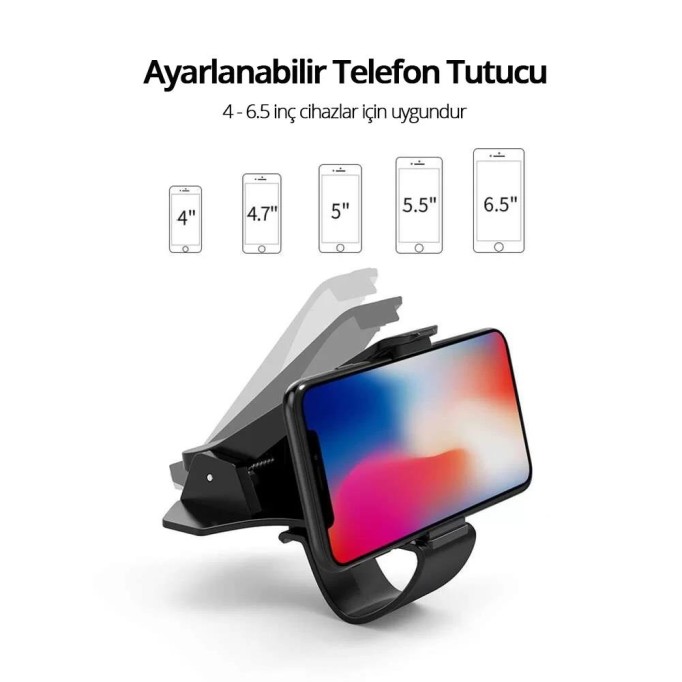 Ugreen Gösterge Üstü Araç içi Telefon Tutucu