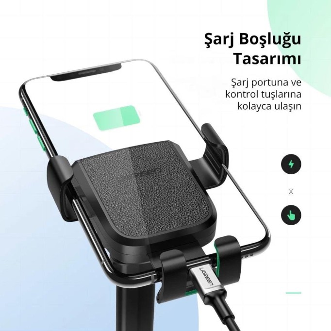 Ugreen Gravity Ayarlanabilir Araç içi Vantuzlu Telefon Tutucu