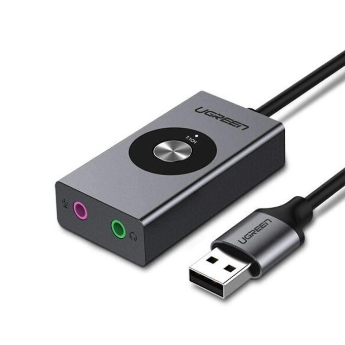 UGREEN Harici 7.1 Kanallı USB Stereo Ses Kartı