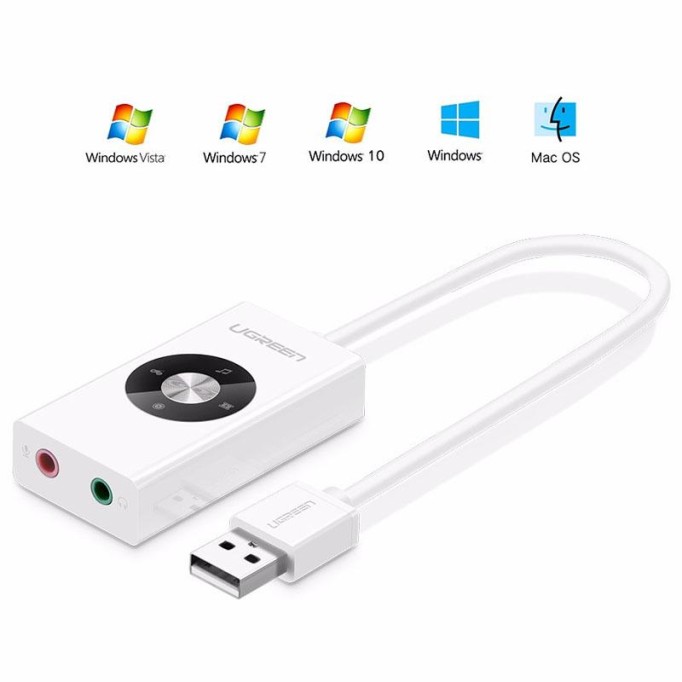 UGREEN Harici USB Stereo Ses Kartı