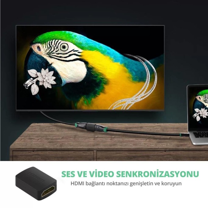 Ugreen HDMI Birleştirme Uzatma Aparatı