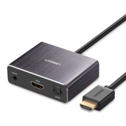 Ugreen HDMI To HDMI Optik ve 3.5mm Ses Dönüştürücü