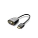 Ugreen HDMI to VGA Dişi Çevirici Adaptör Siyah Ugreen HDMI to VGA Dişi Çevirici Adaptör Siyah
