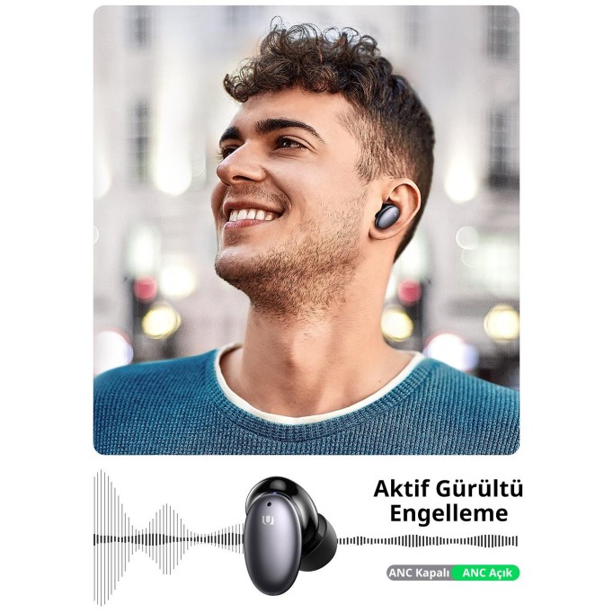 Ugreen Hitune X6 ANC Bluetooth 5.1 TWS Kablosuz Kulaklık Ugreen Hitune X6 ANC Bluetooth 5.1 TWS Kablosuz Kulaklık