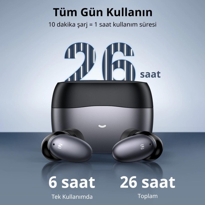 Ugreen Hitune X6 ANC Bluetooth 5.1 TWS Kablosuz Kulaklık Ugreen Hitune X6 ANC Bluetooth 5.1 TWS Kablosuz Kulaklık