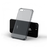 Ugreen iPhone 7 ve iPhone 8 Koruyucu Silikon Telefon Kılıfı Şeffaf Siyah