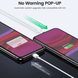 Ugreen iPhone Lightning 2.4A Data ve Şarj Kablosu 2 Metre Ugreen iPhone Lightning 2.4A Data ve Şarj Kablosu 2 Metre