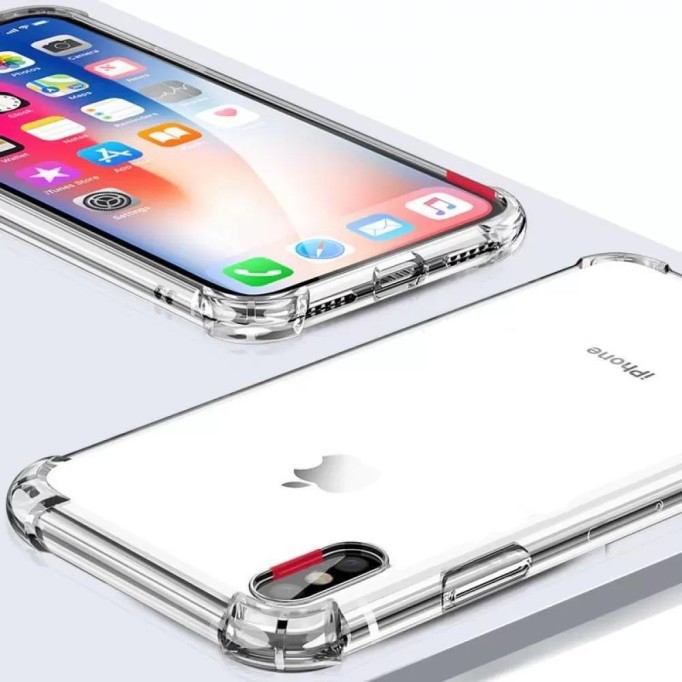 Ugreen Iphone X Koruyucu Telefon Kılıfı Şeffaf Siyah Ugreen Iphone X Koruyucu Telefon Kılıfı Şeffaf Siyah