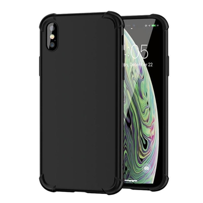 Ugreen iPhone X ve iPhone XS Koruyucu Silikon Telefon Kılıfı Siyah Ugreen iPhone X ve iPhone XS Koruyucu Silikon Telefon Kılıfı Siyah