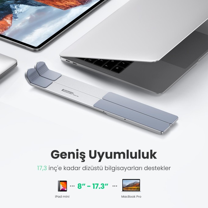 Ugreen Katlanabilir Alüminyum Notebook Standı Ugreen Katlanabilir Alüminyum Notebook Standı