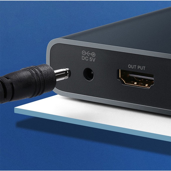 Ugreen Kumandalı 4 Giriş 1 Çıkış FullHD HDMI Switch
