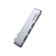 Ugreen MacBook Pro Air İçin Thunderbolt 3 Type-C HDMI USB 3.0 TF SD Kart Okuyucu HUB Adaptör