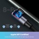 Ugreen MFI Lightning iPhone Oyuncu Şarj Kablosu 1 Metre