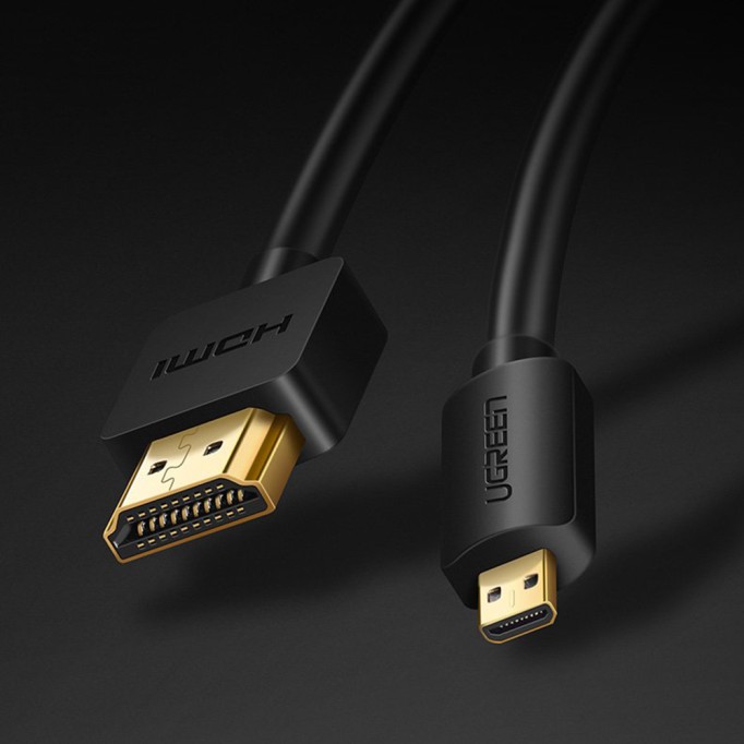 Ugreen Micro HDMI to HDMI Görüntü Aktarım Kablosu 3 Metre