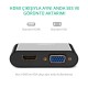 Ugreen Micro HDMI to HDMI VGA Aux Dönüştürücü Adaptör