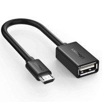 Ugreen Micro USB OTG Dönüştürücü Kablo Siyah