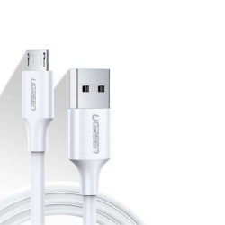 UGREEN Micro USB Şarj ve Data Kablosu Beyaz 1 Metre UGREEN Micro USB Şarj ve Data Kablosu Beyaz 1 Metre