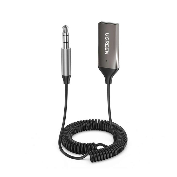 Ugreen Mikrofonlu 3.5mm Aux Bluetooth 5.0 Alıcı Adaptör Araç Kiti