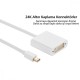 Ugreen Mini DisplayPort Erkek to DVI-I (24+5) Dişi Dönüştürücü Adaptör