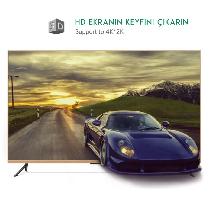 Ugreen Mini HDMI to HDMI Dönüştürücü Adaptör Ugreen Mini HDMI to HDMI Dönüştürücü Adaptör