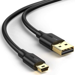 1.5 Metre Ugreen Mini USB to USB Data ve Şarj Kablosu 1.5 Metre