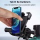 Ugreen Motosiklet ve Bisikletler için 360° Gidon Telefon Tutucu