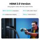 Ugreen Örgülü HDMI 2.0 4K 60Hz Görüntü Aktarım Kablosu 2 Metre Ugreen Örgülü HDMI 2.0 4K 60Hz Görüntü Aktarım Kablosu 2 Metre
