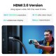 Ugreen Örgülü HDMI 2.0 4K 60Hz Görüntü Aktarım Kablosu 5 Metre