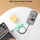 Ugreen Örgülü Type-C to Lightning iPhone Hızlı Şarj Kablosu Siyah 2 Metre