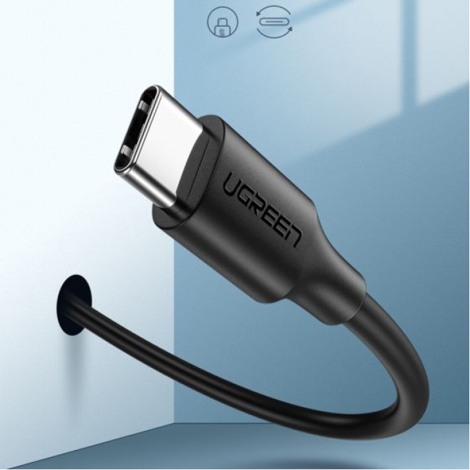 UGREEN USB Type-C Şarj ve Data Kablosu Beyaz 1.5 Metre