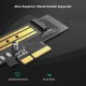 Ugreen PCIe 3.0 M.2 NVME ve NGFF Okuyucu Adaptör Kartı