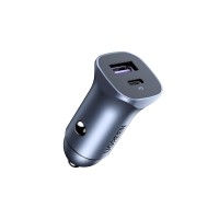 Ugreen PD 30W SCP 22.5W Type-C USB Alüminyum Araç Çakmaklık Şarjı