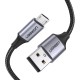 Ugreen Premium Micro USB Şarj ve Data Kablosu Siyah 1 Metre