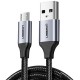 Ugreen Premium Micro USB Şarj ve Data Kablosu Siyah 2 Metre satın al