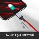 Ugreen Premium Örgülü USB 3A Type-C Hızlı Şarj ve Data Kablosu