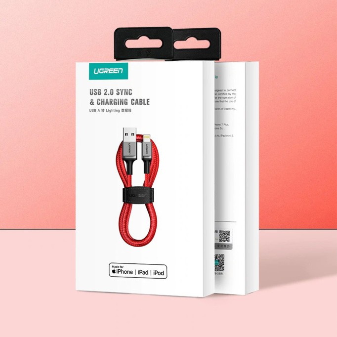 Ugreen Premium USB Lightning MFI iPhone Şarj ve Data Kablosu