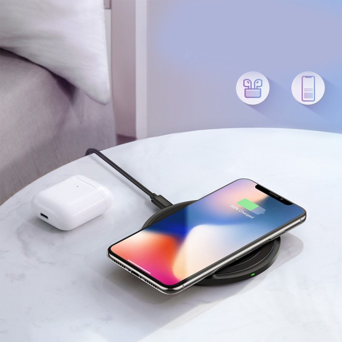 Ugreen QI 18W Hızlı Şarj Destekli Kablosuz Şarj Cihazı Ugreen QI 18W Hızlı Şarj Destekli Kablosuz Şarj Cihazı