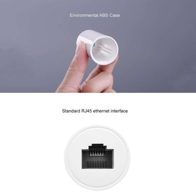 Ugreen RJ45 Ethernet Kablo Birleştirici Ara Aparat Beyaz