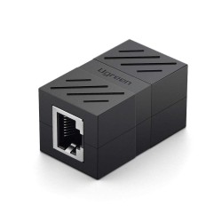 Siyah Ugreen RJ45 Ethernet Kablosu Uzatma Aparatı Siyah