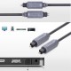 Ugreen Toslink Fiber Optik Ses Kablosu 2 Metre