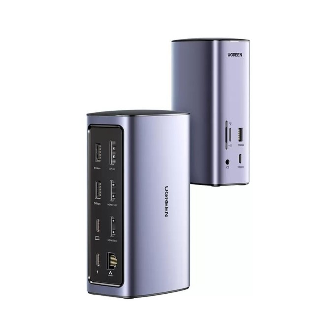Ugreen Type-C 12 Çıkışlı 8K HDMI USB C Gen 3.1 Gigabit RJ45 Çalışma İstasyonu Ugreen Type-C 12 Çıkışlı 8K HDMI USB C Gen 3.1 Gigabit RJ45 Çalışma İstasyonu