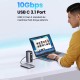 Ugreen Type-C 12 Çıkışlı 8K HDMI USB C Gen 3.1 Gigabit RJ45 Çalışma İstasyonu