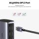 Ugreen Type-C 12 Çıkışlı 8K HDMI USB C Gen 3.1 Gigabit RJ45 Çalışma İstasyonu