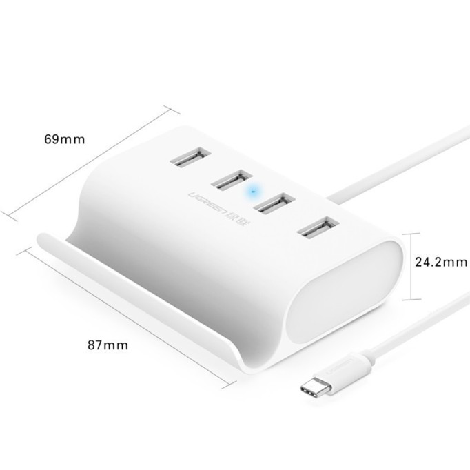 Ugreen Type-C 4 Portlu USB Hub Çoklayıcı