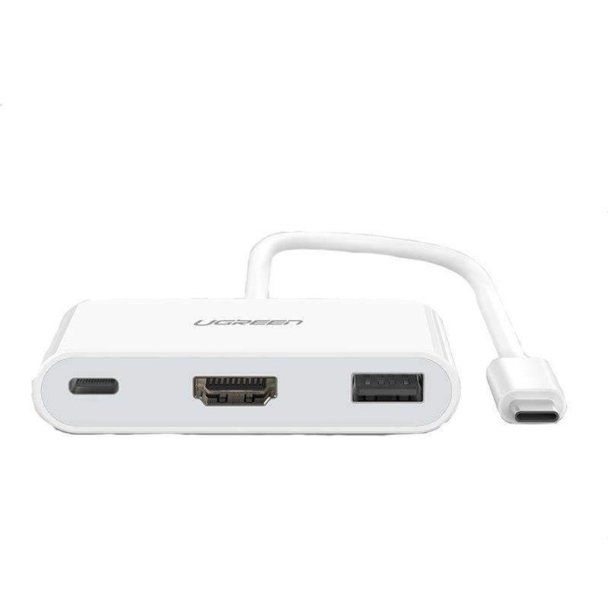 Ugreen Type-C HDMI USB 3.0 Çoklu Dönüştürücü Adaptör