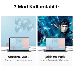 Ugreen Type-C HDMI VGA Dönüştürücü Adaptör Ugreen Type-C HDMI VGA Dönüştürücü Adaptör