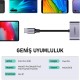 Ugreen Type-C to 2 Type-C Kulaklık ve Şarj Dönüştürücü