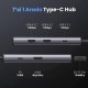 Ugreen Type-C to 4K/30Hz HDMI 2*USB 3.2 Type-C 3.2 SD TF Kart Okuyucu Çoklayıcı Hub Adaptör