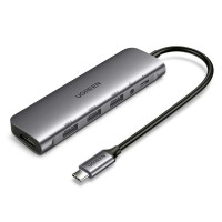 Ugreen Type-C to HDMI Aux PD USB 3.0 Hub Dönüştürücü Adaptör