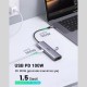 Ugreen Type C to PD 100W HDMI RJ45 USB SD Micro SD Dönüştürücü Hub Ugreen Type C to PD 100W HDMI RJ45 USB SD Micro SD Dönüştürücü Hub